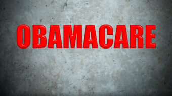 OBAMACARE concrete wall