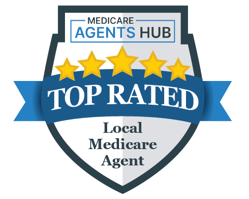 top rated medicare agent badge